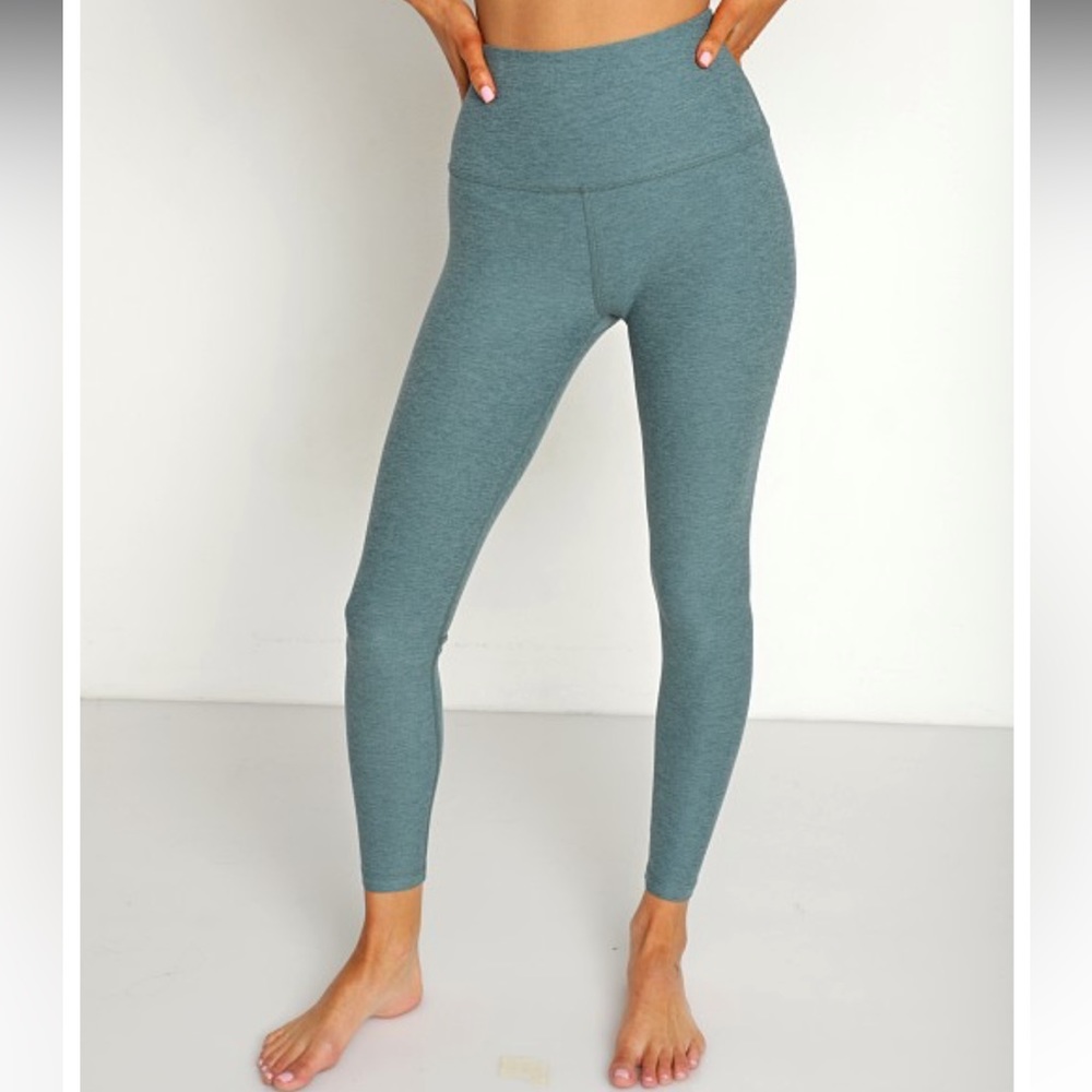 Beyond Yoga Teal Leggings